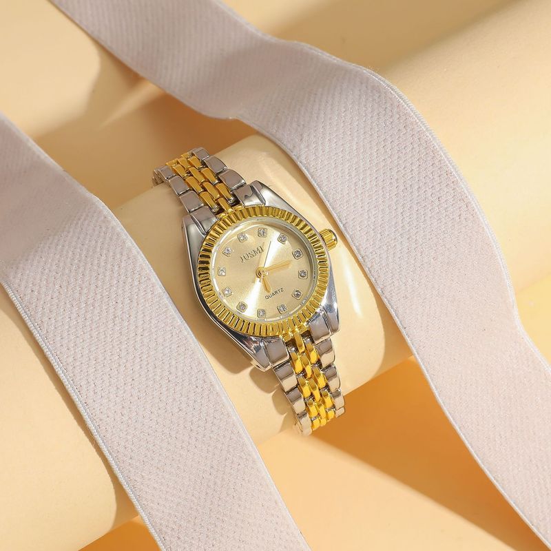 Women's Auroral Shell Diamond Star Quartz Watch_voghion.com