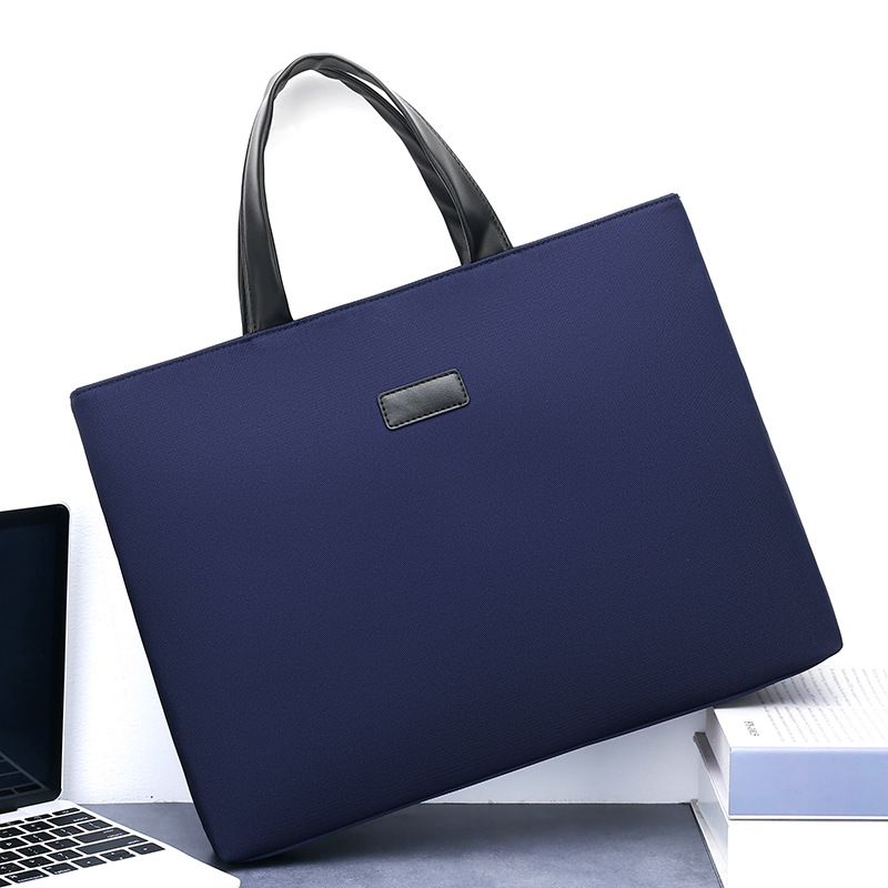 Esempio di borsa da ufficio a tracolla singola per documenti portatili, nuova, con immagine facoltativa_voghion.com