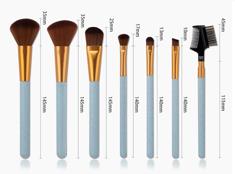 Make-upkwastenset Boxed Brush Set Zachte losse poederkwast Oogschaduwkwast Beauty Tools_voghion.com