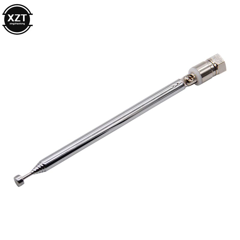Connecteur de remplacement d'antenne télescopique à 7 sections pour câble TV AM/FM/radio 21-98 cm (vente en gros)_voghion.com