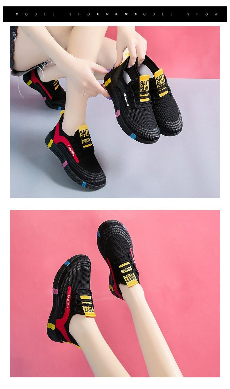 Women's Shoes Cloth Shoes Non-slip Soft-soled Casual Sports Shoes_voghion.com