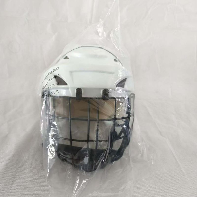 Fuld ansigtsskærm skøjter rulleskøjteløb hockeyhjelm land tørland hockeyhjelm ansigtsskærm sport beskyttelseshjelm_voghion.com