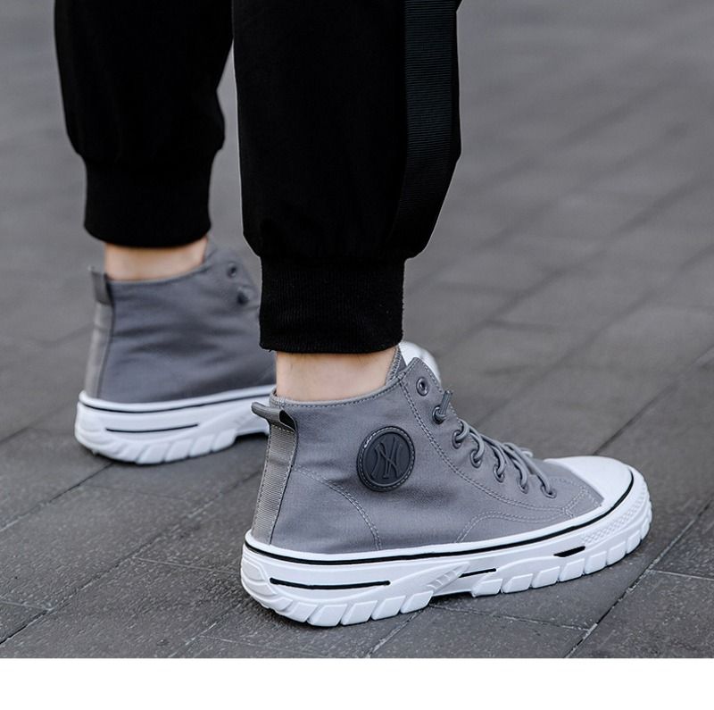 Männer Leinwand 2024 Neue Turnschuhe fr Männer Casual Atmungsaktive Platfrm Shes Männlich Hohe Tp Fashin Espadrilles Tenis_voghion.com