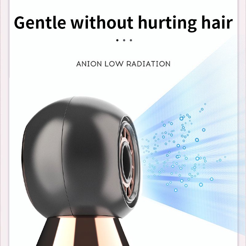 Mini asciugacapelli portatili Strumenti per lo styling dei capelli Cura dei capelli Viaggio Professionale Asciugacapelli portatile One Step Asciugacapelli Riscaldamento rapido dei capelli_voghion.com