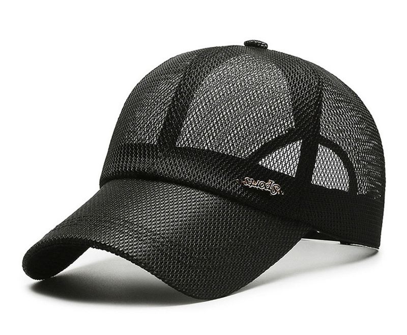 Canada Summer For Men Letter Mesh Baseball Cap Sports Sun Visor Breathable Snapback Hat Male Outdoor Stylish Simple_voghion.com