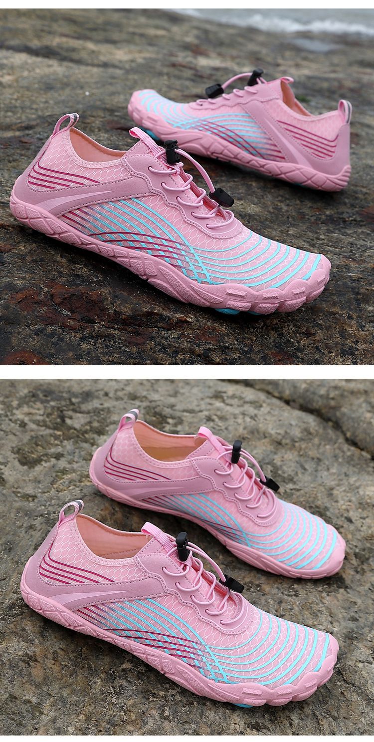 Nuove scarpe da nuoto Scarpe da spiaggia per esterni Scarpe da acqua per coppie Scarpe ad asciugatura rapida a piedi nudi Scarpe da acqua per lo snorkeling Scarpe da trampolino_voghion.com