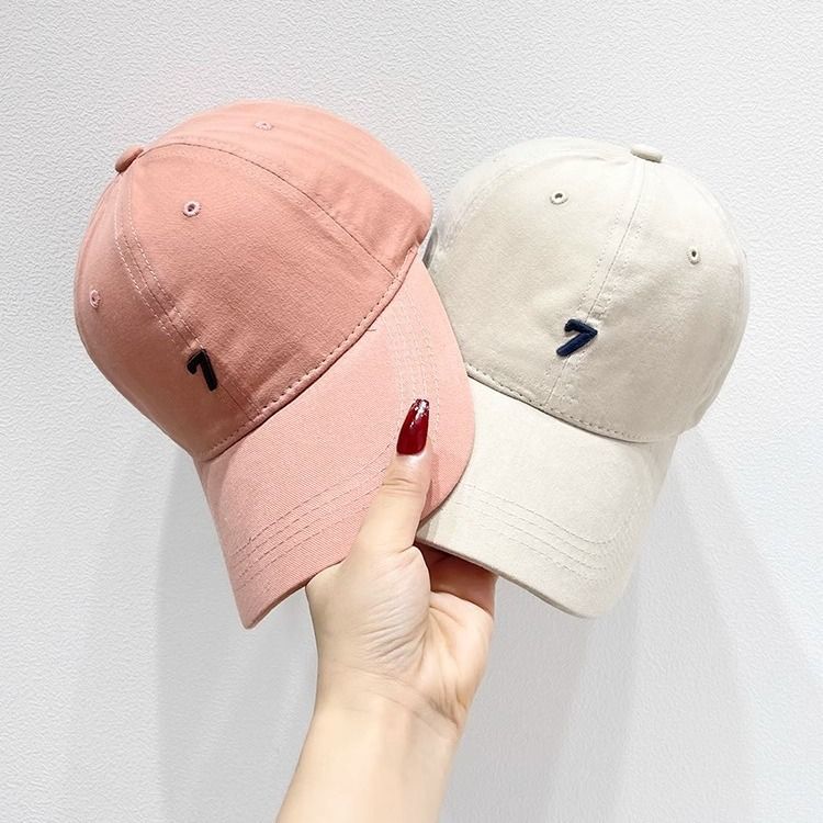 South Korea China-Chic Brand 7 Embroidered Baseball for Men and Women Couples New Autumn Versatile ins Soft Top Tequille_voghion.com