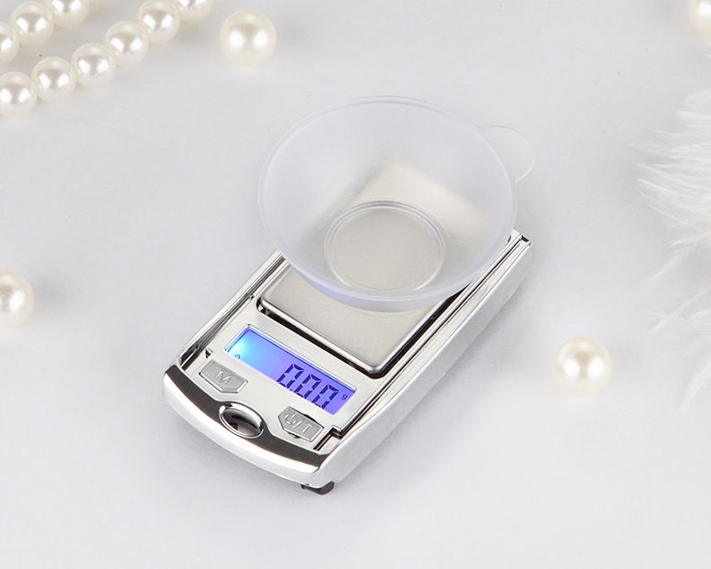 Bilnøkkel Elektronisk Vekt Mini Smykker Gull Smykker Vekt Miniatyr Veieinstrument Presisjon 0,01g Palm Scale_voghion.com