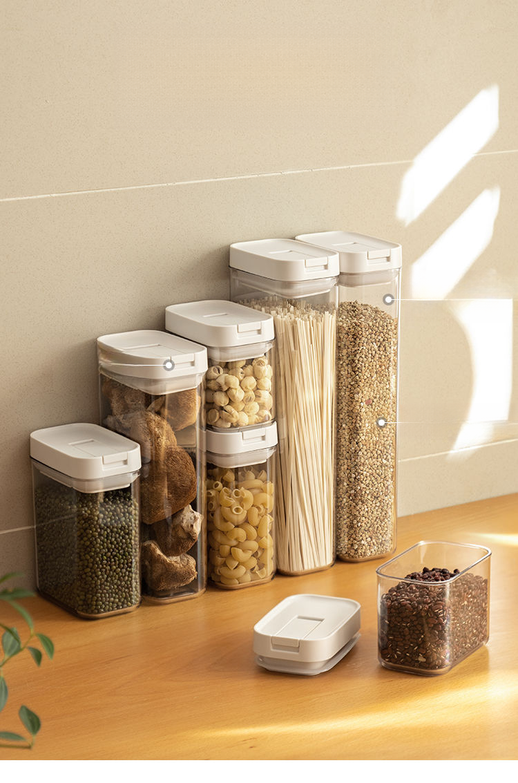 Contenitore in plastica sigillato per alimenti da cucina, contenitore per latte in polvere, contenitore per latte in polvere a prova di umidità, contenitore per latte in polvere Five Cereals_voghion.com