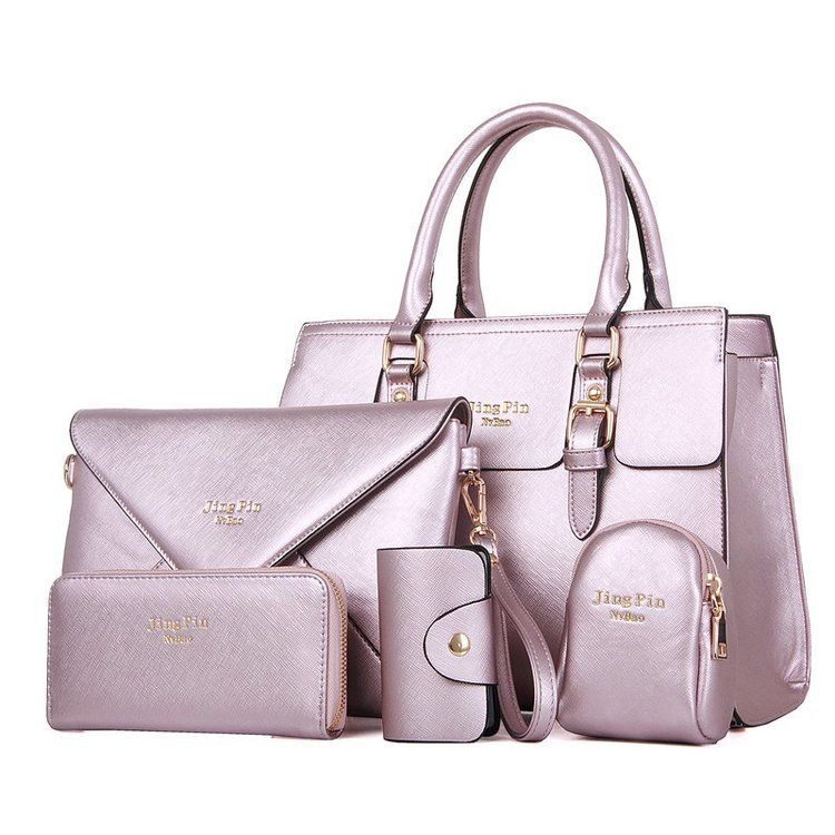 Naisten Laukut Uusi kolmiosainen tyyli muoti Yksi olkapää Crossbody Äidin lapsilaukku Käsilaukku Iso laukku Äidin lapselle Pukulaukku_voghion.com