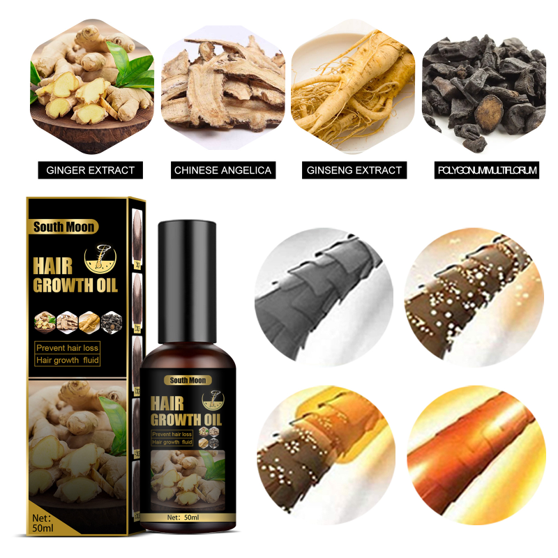 Sprej za rast kose, serum protiv gubitka kose, sprej za hidrataciju, tretman za obnovu kose, tekućina za rast kose 50 ml, dropshipping_voghion.com