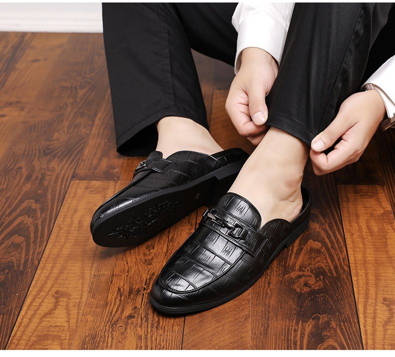 Baotou-Hausschuhe für Männer und junge Leute zum Tragen im Sommer, lässige Herrensandalen ohne Absatz und zum halben Ziehen an einem Fuß_voghion.com