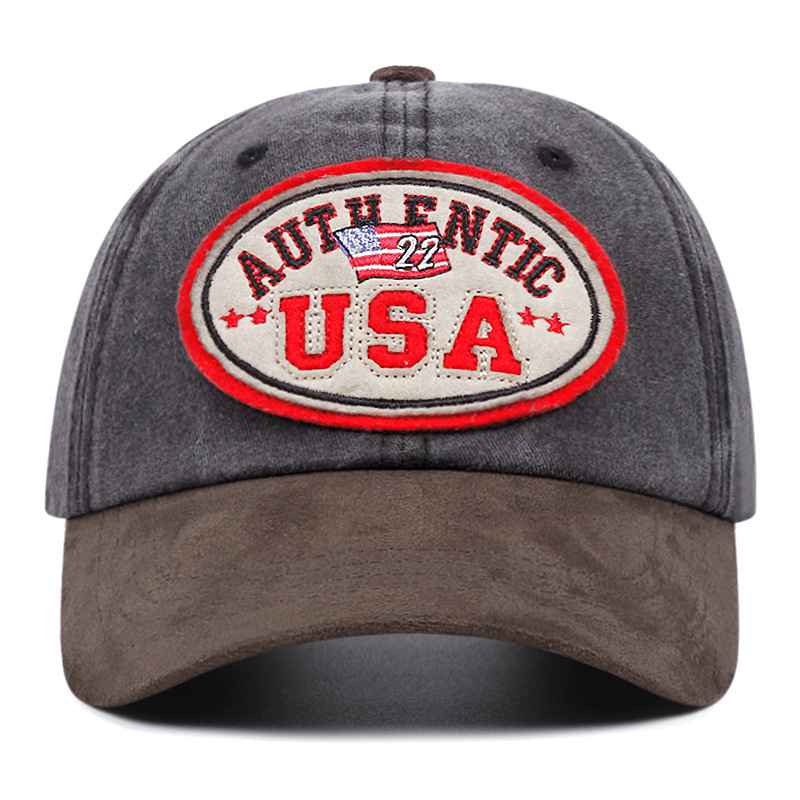Nowe czapki, sezonowe czapki baseballowe vintage USA, daszki przeciwsłoneczne, czapki z dziobem_voghion.com