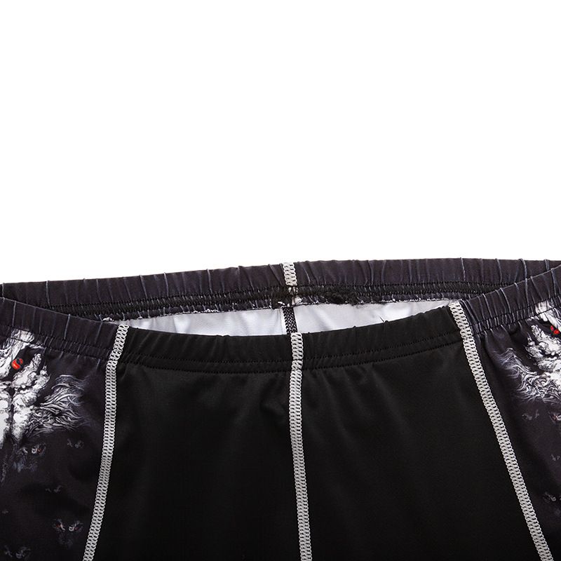 Männerkleeder Grouss Gréisst T-Shirt mat Drock Sporthosen Schnelldréchnend Strumpfhosen Laangärmlech Trainingsanzug Männer Sport-Fitnessanzug_voghion.com