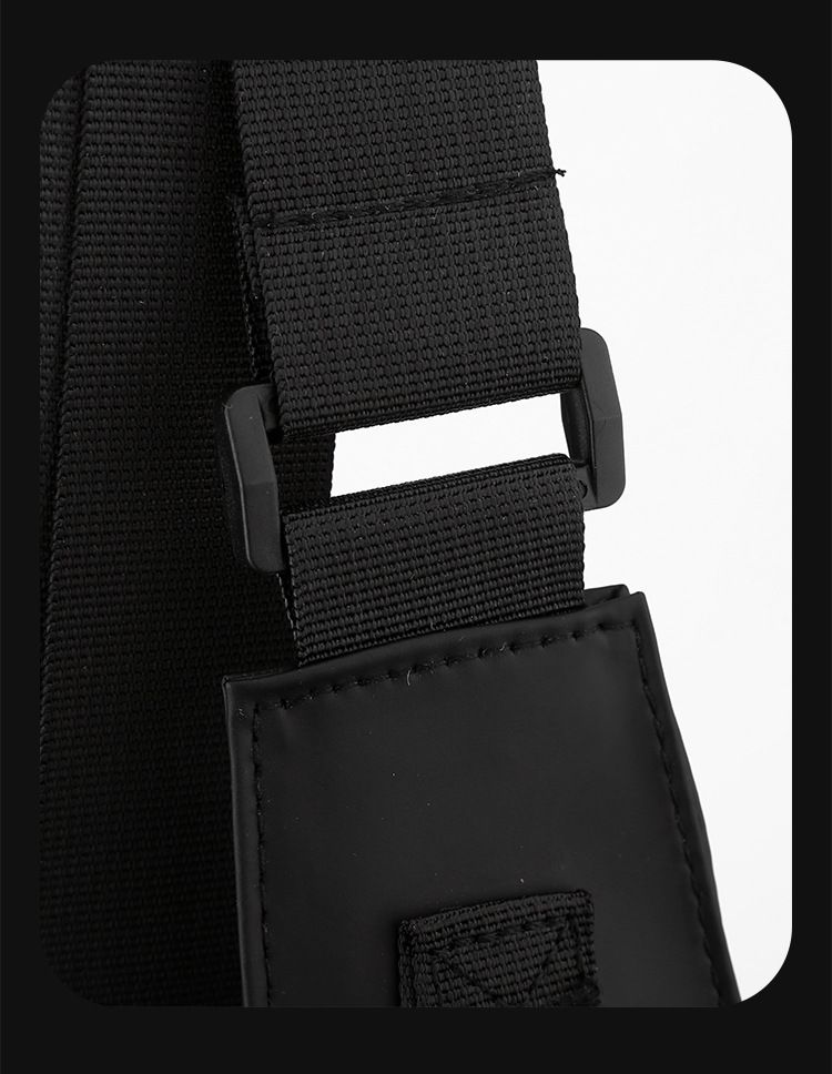 Nouveau sac de poitrine imperméable pour homme, sac à bandoulière simple, sac à dos à la mode_voghion.com