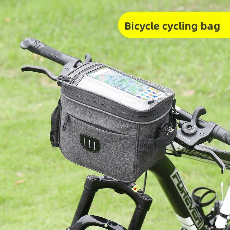 Sac de vélo, sac de tête de scooter, sac de guidon pliable, sac de robinet de vélo d'équilibre, sac d'équitation._voghion.com