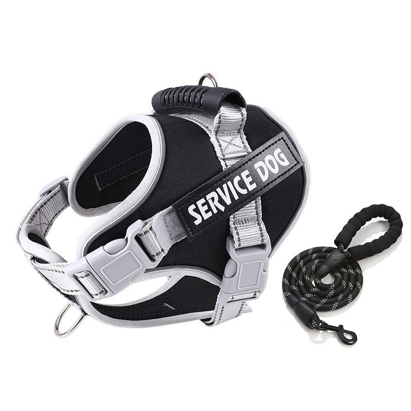Harness Anti-Explosion Vest-Style Medium And Large Leash Reflective Breathable Dog Chain_voghion.com