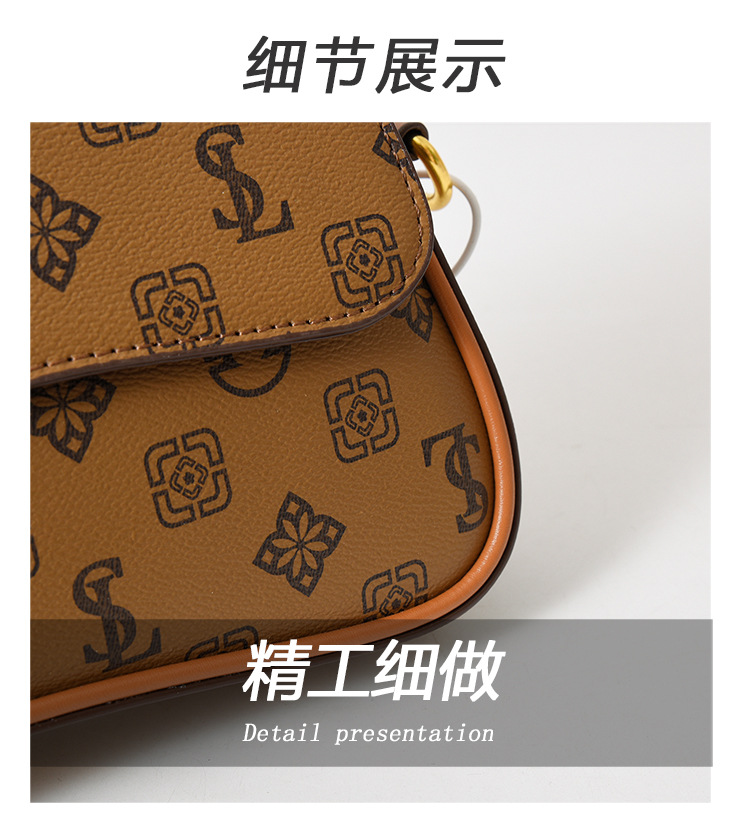 Borsa da sella 2023 Borsa da donna stampata Borsa a tracolla monospalla alla moda Borsa da donna Advanced Sense_voghion.com