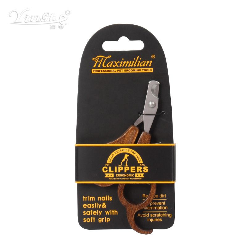 Evcil Kediler ve Köpekler İçin Ahşap Tırnak Makası, Küçük ve Büyük Evcil Hayvanlar İçin Taşınabilir_voghion.com
