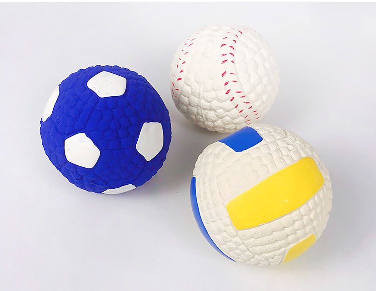 Yite Pet Latex Játék Kutya Ellenálló Fogtisztító Labda Interaktív Harapás Rögbi Futball Új Kiadás_voghion.com