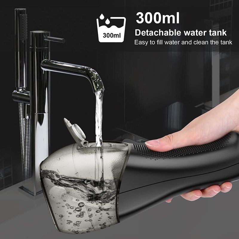 H20floss electric irrigation flosser cordless teeth cleaner oral water irrig_voghion.com