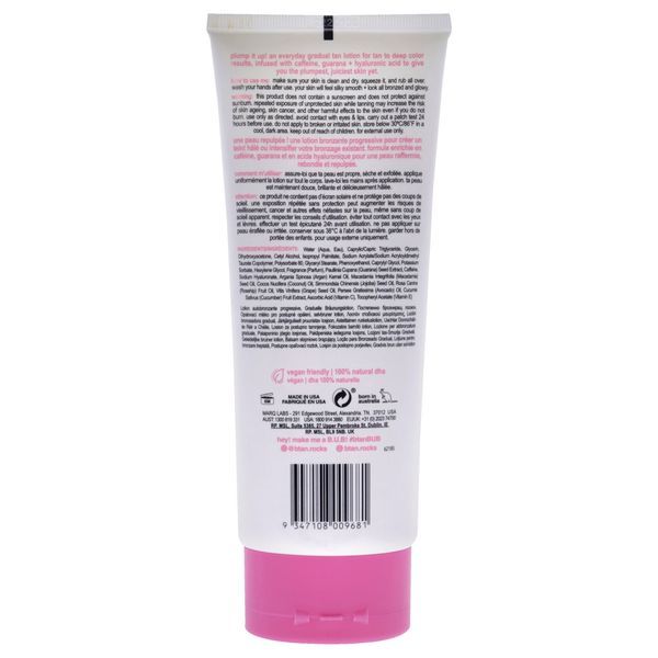 Plump Up The Bronze Gradual Tan Lotion - Tan To Deep By B.Tan For Unisex - 8 Oz Bronzer_voghion.com