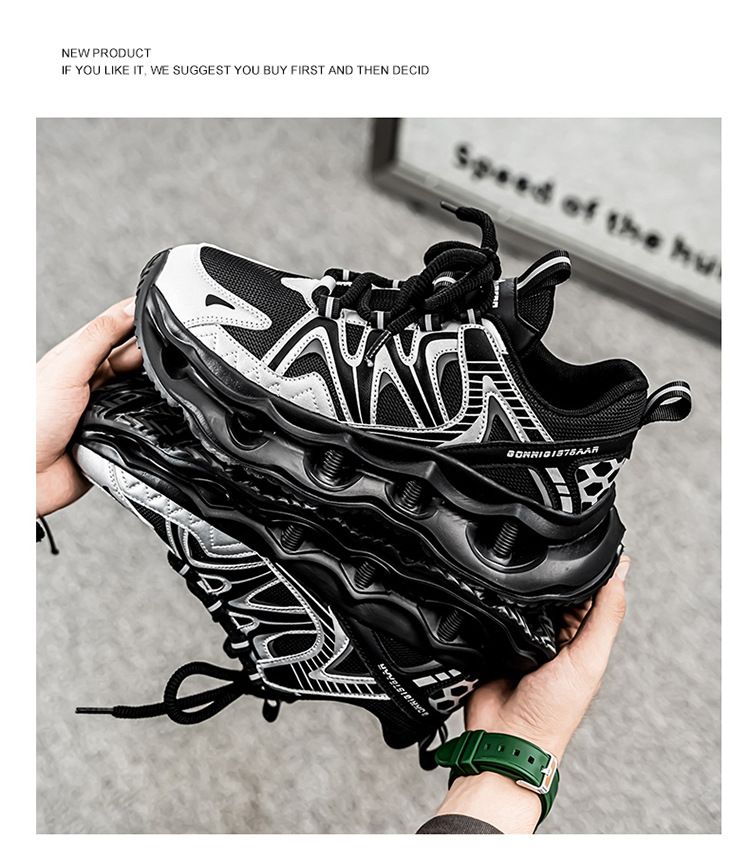 Scarpe sportive casual in rete, scarpe da corsa resistenti all'usura_voghion.com