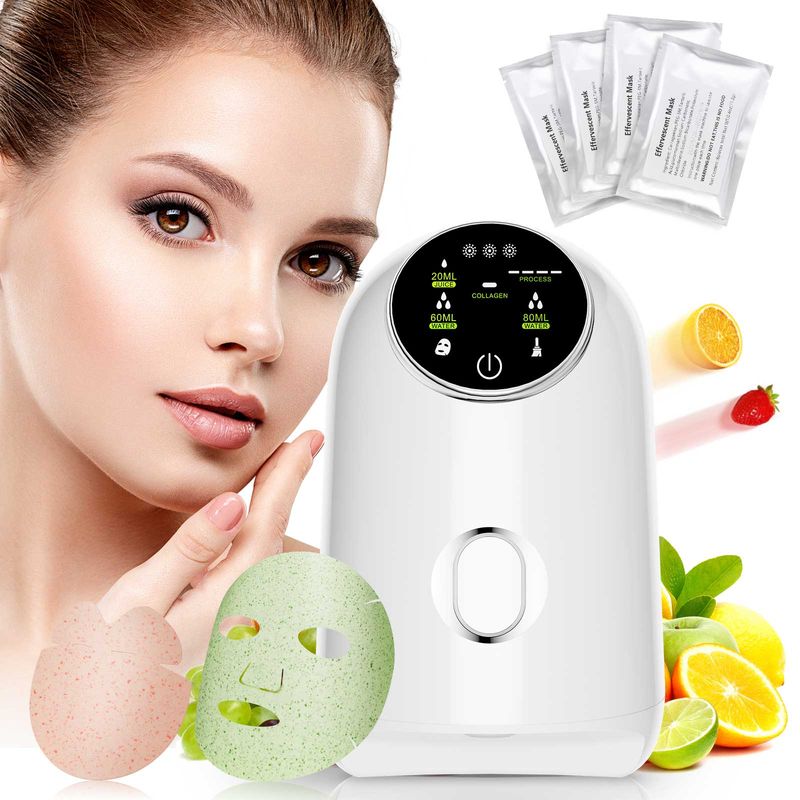 Facial Mask Maker Machine Touch Screen Smart Automatic Fruit Natural Vegetable Collagen Home Use Beauty Salon SPA Care Eng Voice_voghion.com