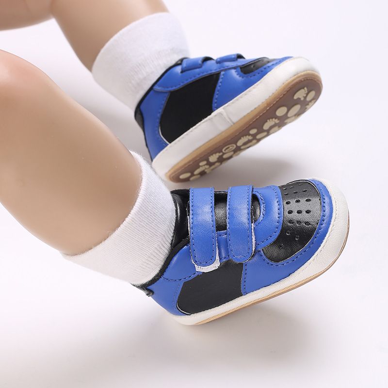 Mother & Kids New spring and autumn 0-1 year old baby boy casual shoes Velcro rubber sole non-slip toddler shoes_voghion.com