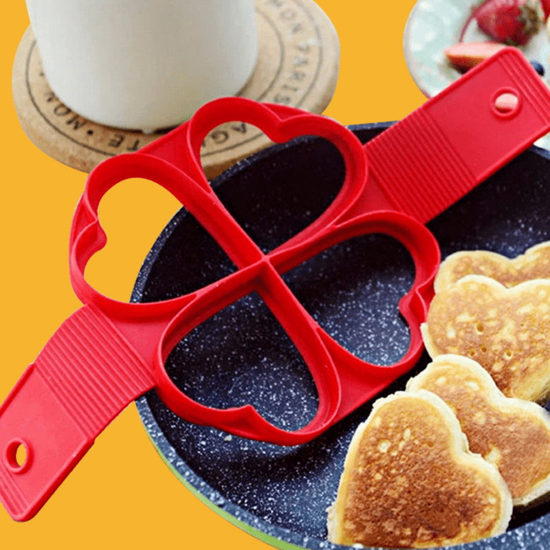 1 anello antiaderente in silicone per pancake all'uovo per colazioni perfette e per cucinare in cucina_voghion.com