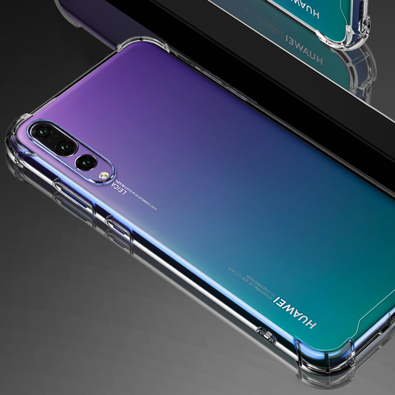 Luxe schokbestendig siliconen hoesje voor Huawei P30 P20 Lite Pro P20 P Smart 2019 Honor 10 Lite_voghion.com