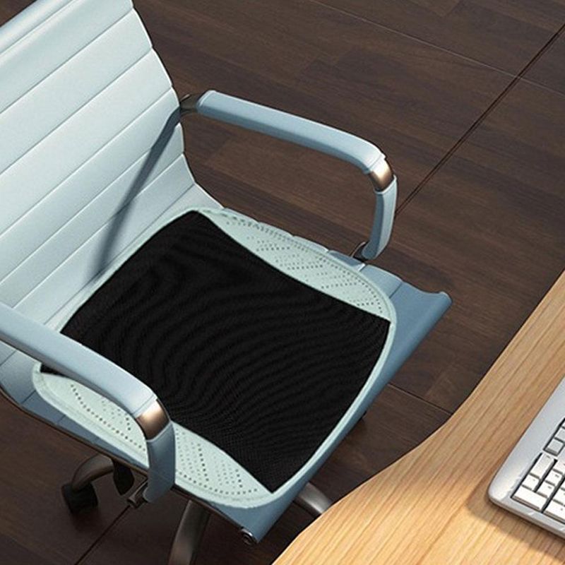 General Motors Cool Ventiléiert, Atmungsaktiv an Hëtztofleedung, Heem USB Ventilator Sëtzkëssen, Auto Äis Seid Killpad_voghion.com