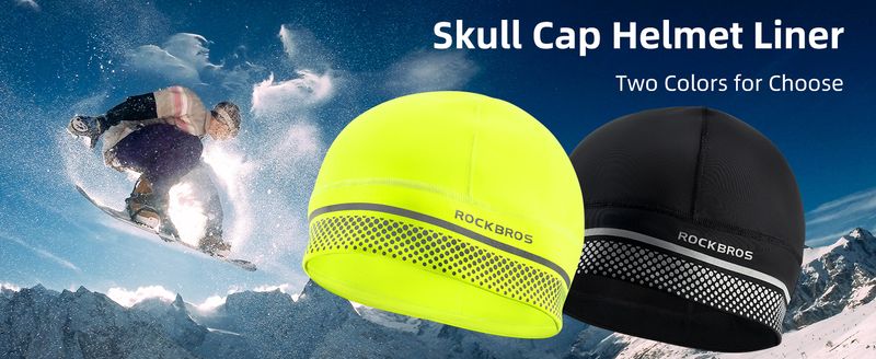 ROCKBROS Cappello invernale da donna/uomo Scalda orecchie Berretto da esterno in pile Berretto con teschio_voghion.com