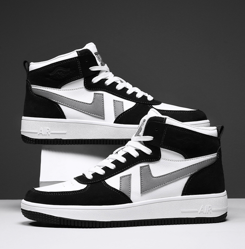 Herrenschuhe 2023 Frühjahr neue High-Top-Freizeitschuhe trendige All-Match-Schuhe Herren-Sportschuhe One Sneakers_voghion.com