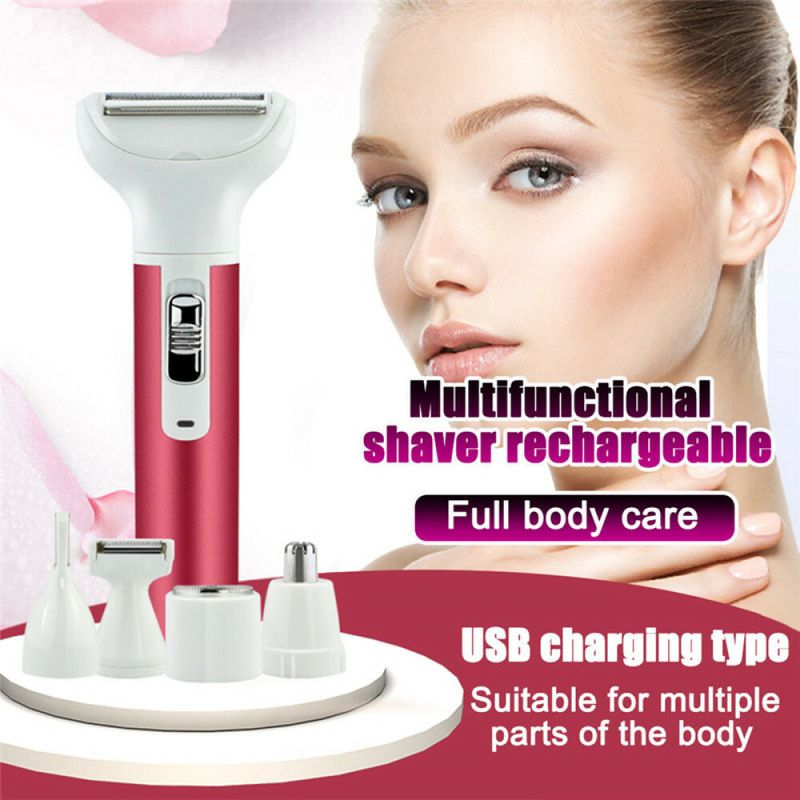 5 In1 Frauen Epilierer Weibliche Augenbraue Trimmer Lady Shaver Für Haar Entfernung Rasieren_voghion.com