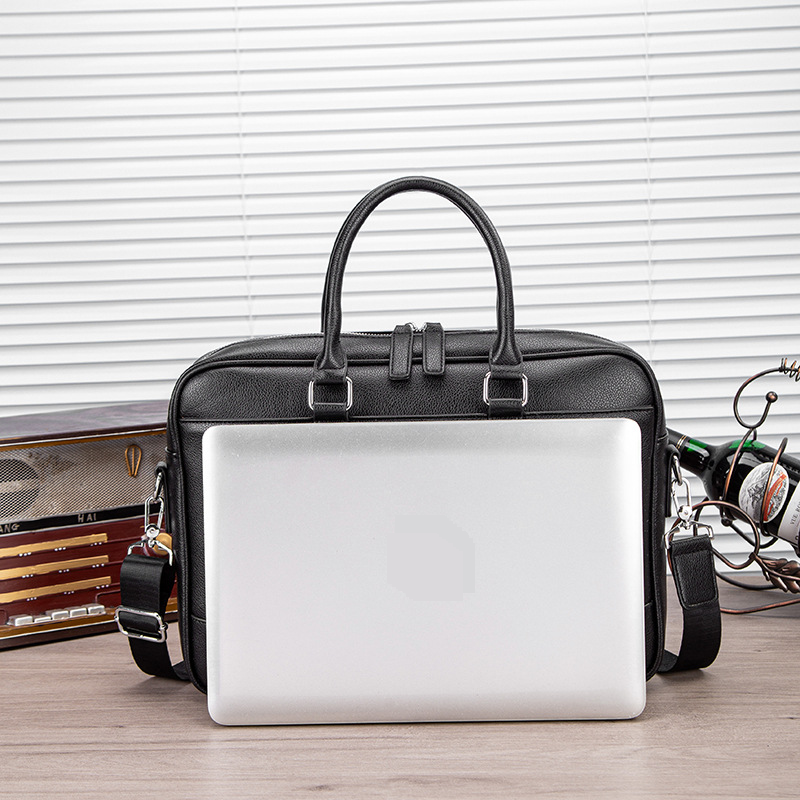 Men's Handbags New Large Capacity Men's Bag Messenger Bag Casual Computer Bag Briefcase Business Bag_voghion.com