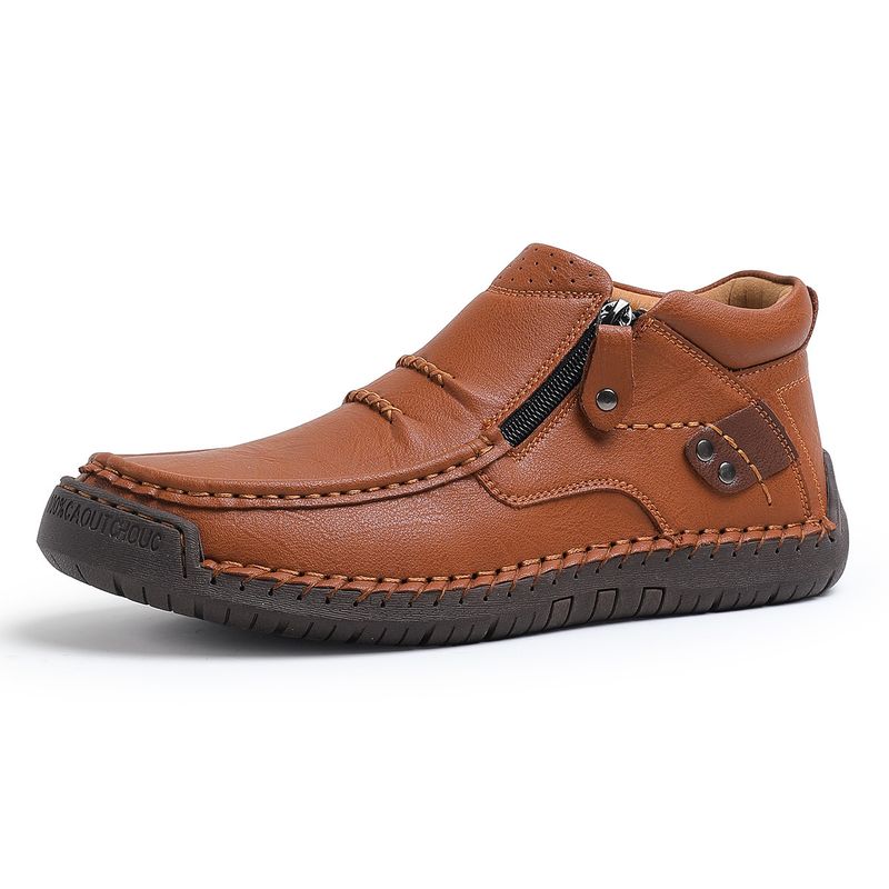 NEU: Bestseller Herrenschuhe in großen Größen, Outdoor-Freizeitschuhe, Ein-Schritt-Martens-Stiefel mit flacher Sohle_voghion.com