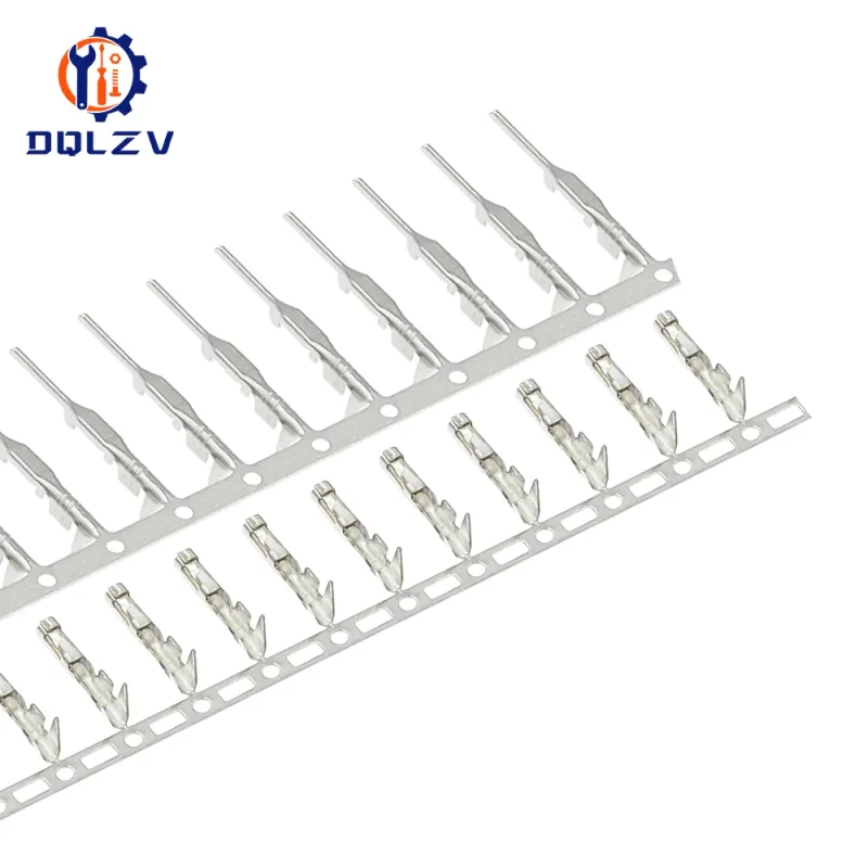 Dupont Male And Female Pins Crimping Terminals Fit For 2.54mm Connector Housing Jumper Wire Cable DIY Kit_voghion.com