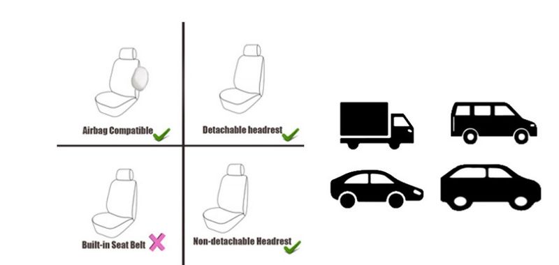 New hot selling car seat cover chair cover cushion full PVC material multi color four seasons universal wholesale_voghion.com