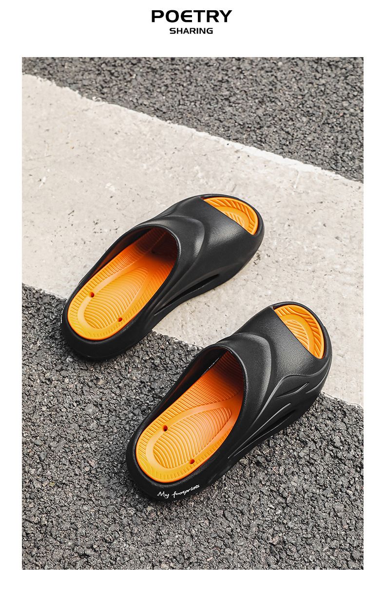 New Air Cushion Sports Slippers For Summer Indoor Couples Home Bathroom Non Slip Soft Sandals Outdoor Beach Slippers_voghion.com