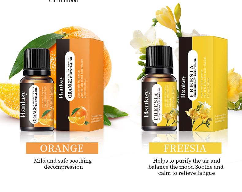 Plant Water-Soluble 10ml Aromatherapy Diffuser Essential Oil Crystal Stone_voghion.com