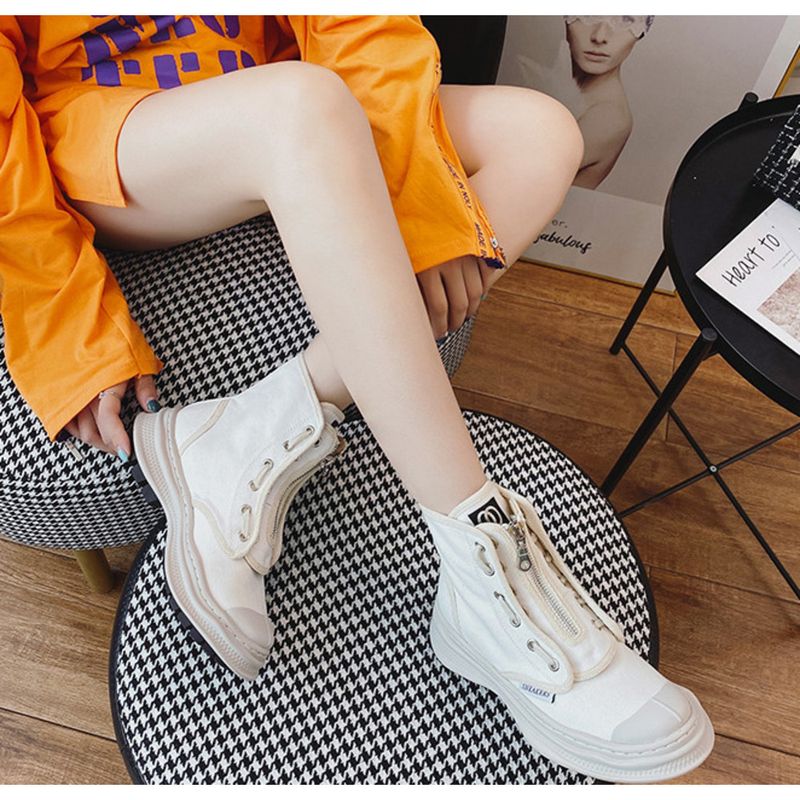 High-top Canvas Shoes 2025 Fall And Winter New Ins Trends_voghion.com