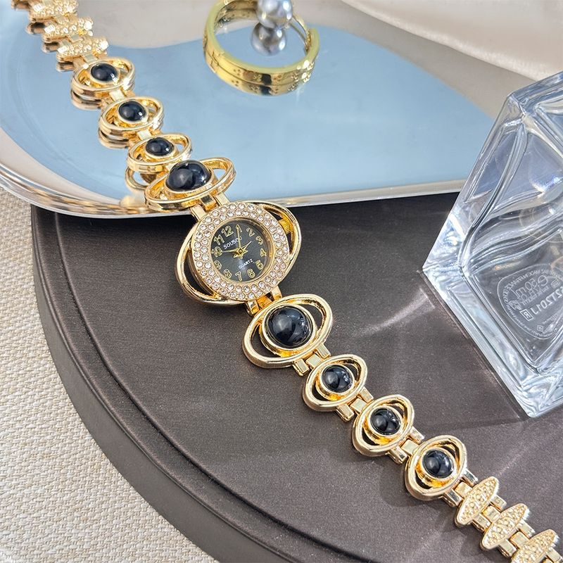 Orologio da donna alla moda, digitale, di lusso, con pietra, semplice, con decorazione a forma di nebulosa, per lavoro quotidiano, compleanno, anniversario, regalo di San Valentino_voghion.com