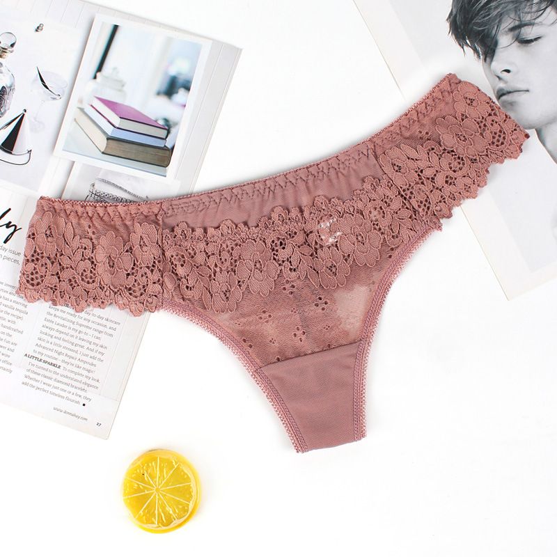 2025d Mutandine da donna sexy in pizzo taglie forti, in puro cotone, perizoma da ragazza, nuovo stile_voghion.com