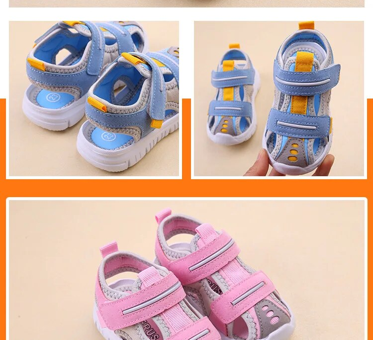 Sommer Baby Mädchen Jungen weiche Unterseite Tuch Kinder Mode kleine Kinder Strand Sandalen Kleinkind Schuhe_voghion.com