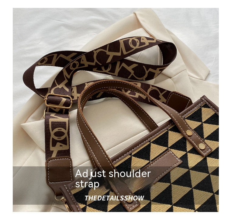 Herbst und Winter Große Kapazität Taschen 2023 Neue frauen Taschen Mode Pendler Schulter Taschen Casual Persönlichkeit College Student Tragetaschen_voghion.com