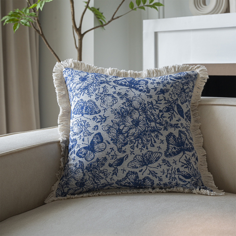 American jacquard multi-color sofa, pillow, bedside cushion, home living room cushion, chair, car without core_voghion.com