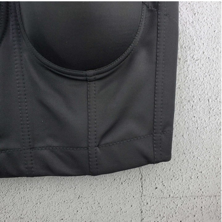 New Style Versatile Cotton Cloth Steel Ring Buttoned Summer Style Tube Top Vest Trendy Korean Style European And American Hot Selling Bra_voghion.com