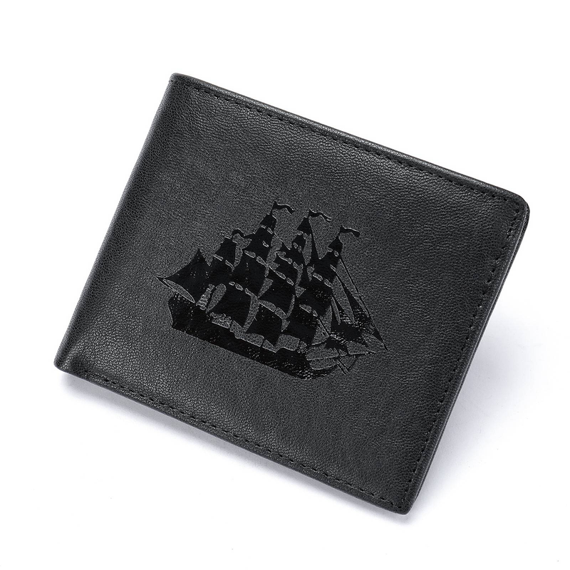 Men's Genuine Leather Wallet Premium Cowhide Bifold Wallet With Anti-Theft Design, Classic Geometric Stitching, Gift Box Included (Short/Medium/Long)_voghion.com