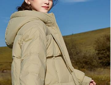 Winter-Puffermantel für Mädchen – Lange Daunenjacke mit Kapuze (Schwarz/Pink/Beige, Größen 120–160 cm, warm und stylisch)_voghion.com